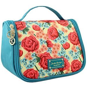JACKI DESIGN MISS CHERIE TRAVEL BAG WITH HANGER (BLUE)